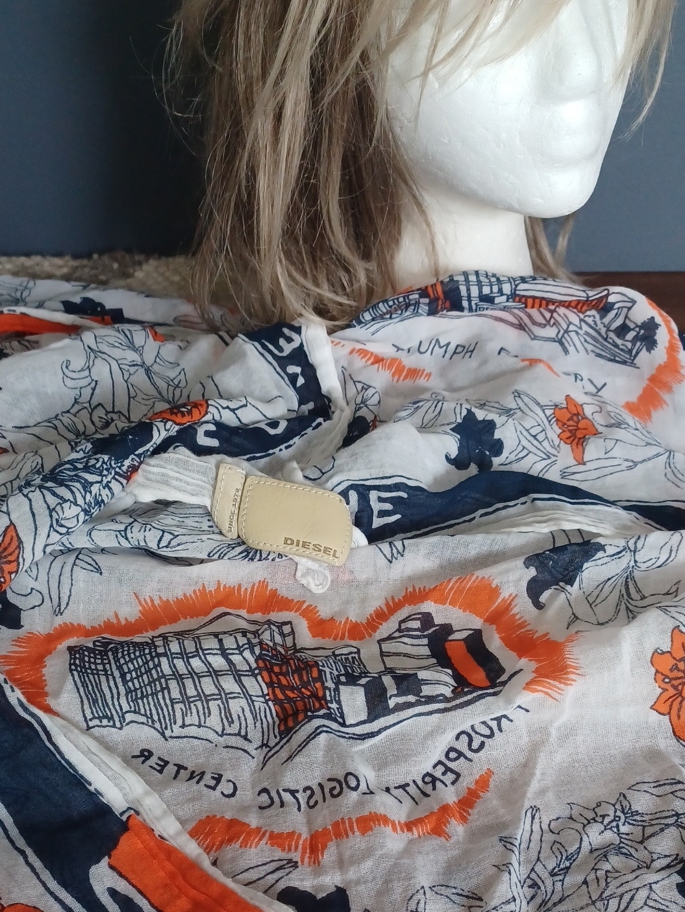 Diesel Large Scarf